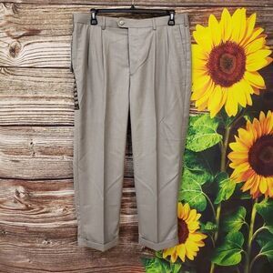 "Perry Ellis America " men's Tightrope gray dress pants Size:38/29 NWT